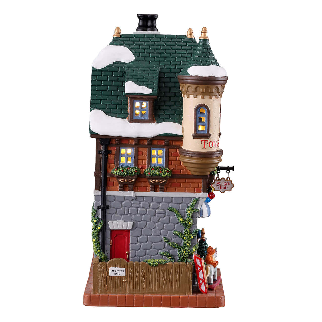 LEMAX Santa's List Toy Shop #15798